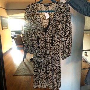 Allen Schwartz Leopard Print Dress